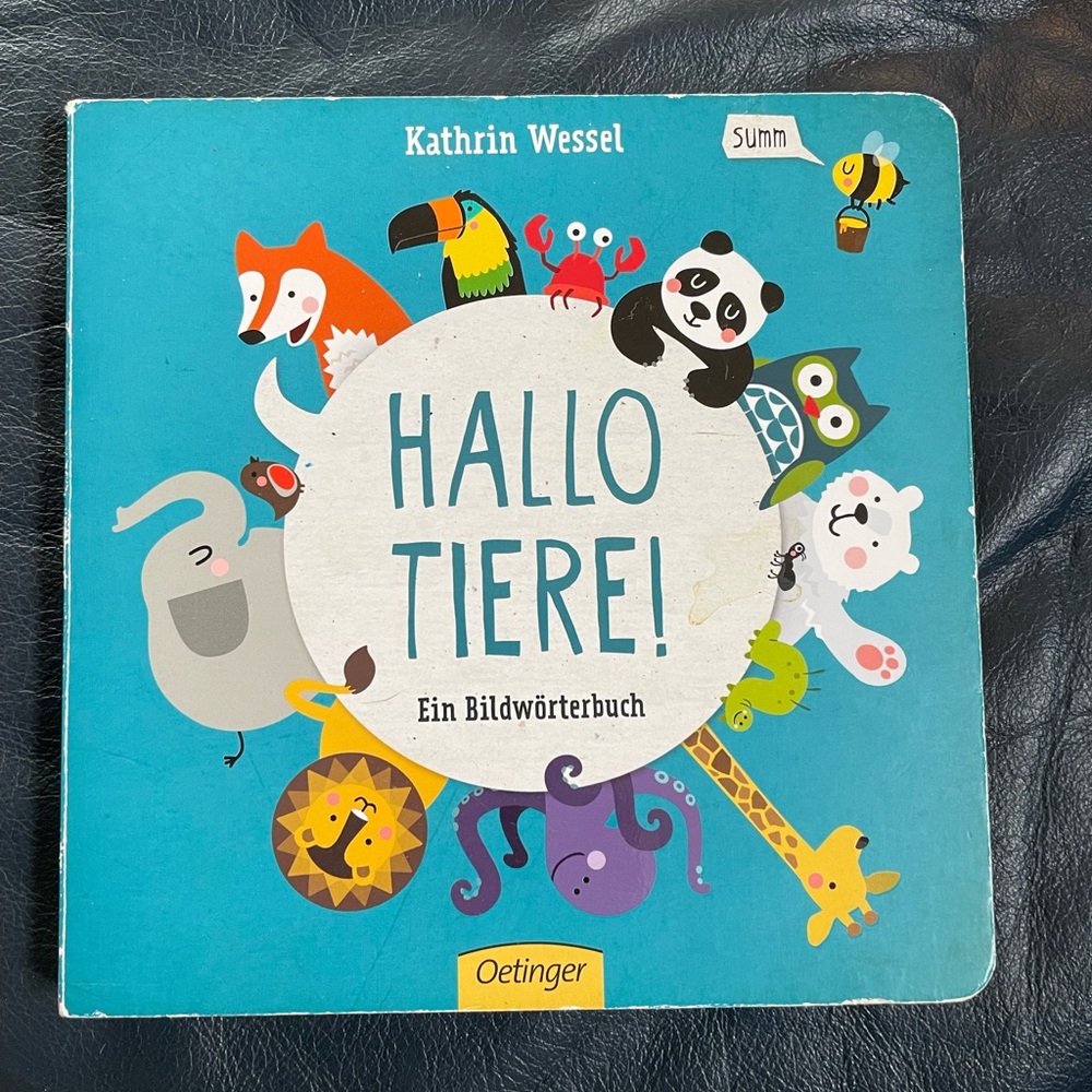 Hallo Tiere! Children's Picture Book